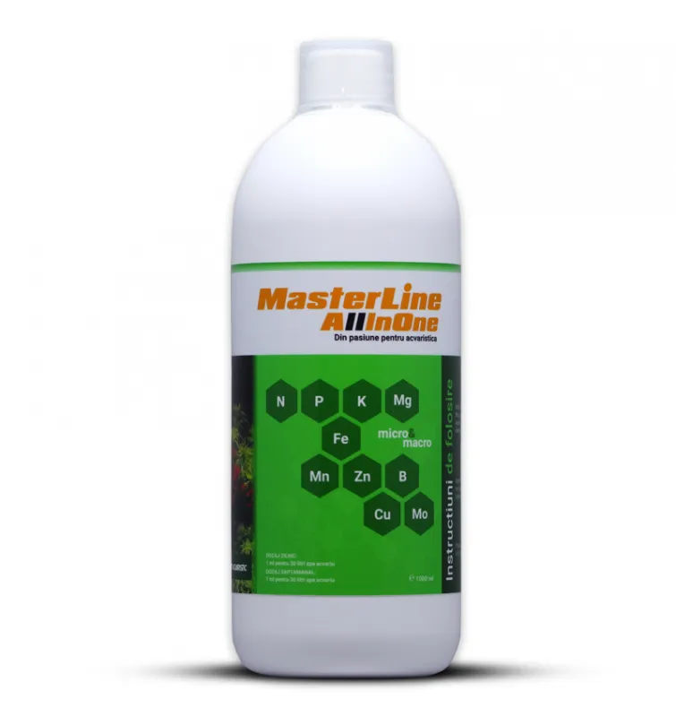 Akváriové hnojivo MasterLine All In One (1000 ml)
